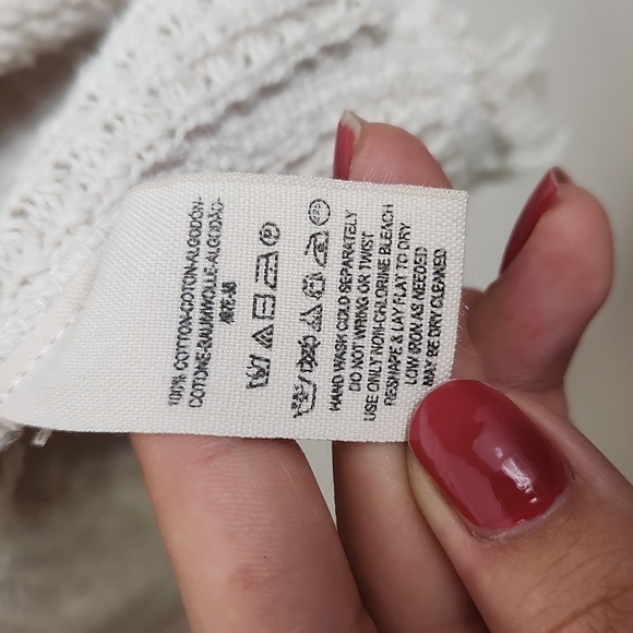 Free People Cream Knit Tank Top - Picture 4 of 5